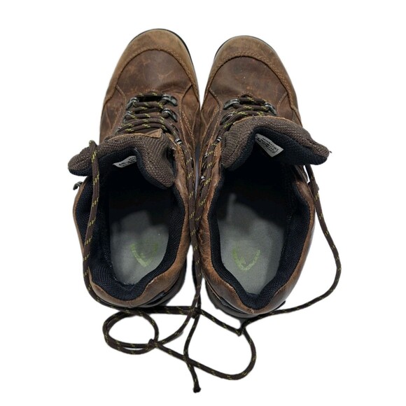New Balance Mens 9.5 4E WIDE 977 Leather Hiking Boots Brown Goretex Waterproof - Picture 9 of 11